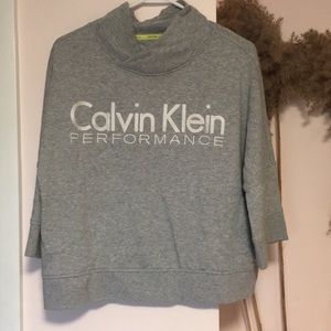 Half sleeve calvin klein crew